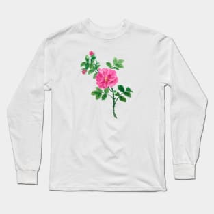 July 23rd birthday flower Long Sleeve T-Shirt